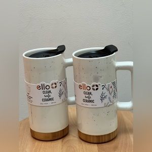 Ello Ceramic Travel Mug (set of 2)